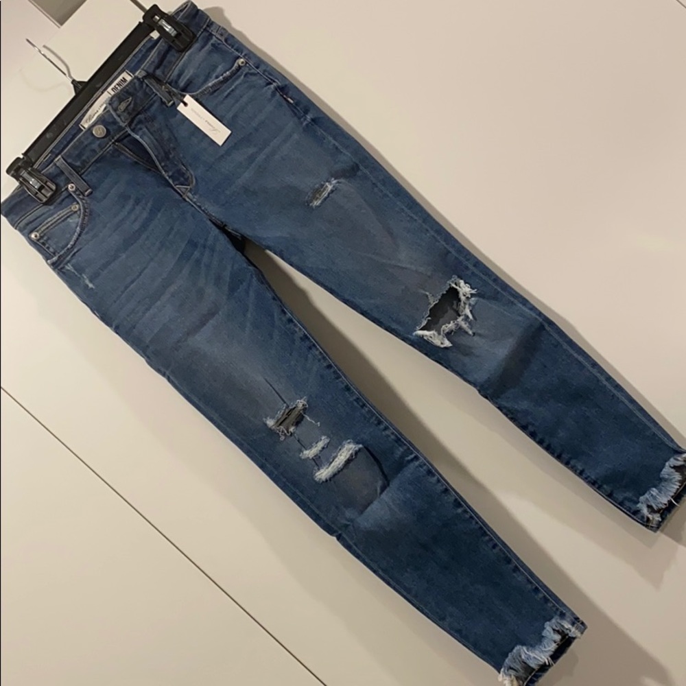 Lovers + Friends Ricky Skinny distressed Jeans s27